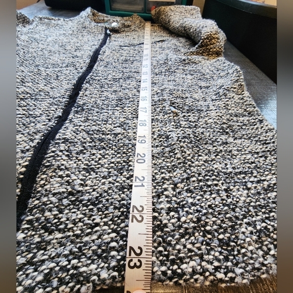 LAUREN RALPH LAUREN Women's Black and White Tweed Jacket - Picture 7 of 9